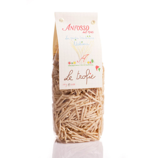 Talijanske tjestenine trofie od durum pšeničnog brašna