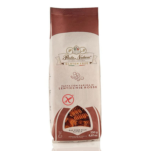 Tjestenina bez glutena iz crvene leće