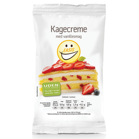 KREMA OD VANILIJE BEZ DODANOG ŠEĆERA 