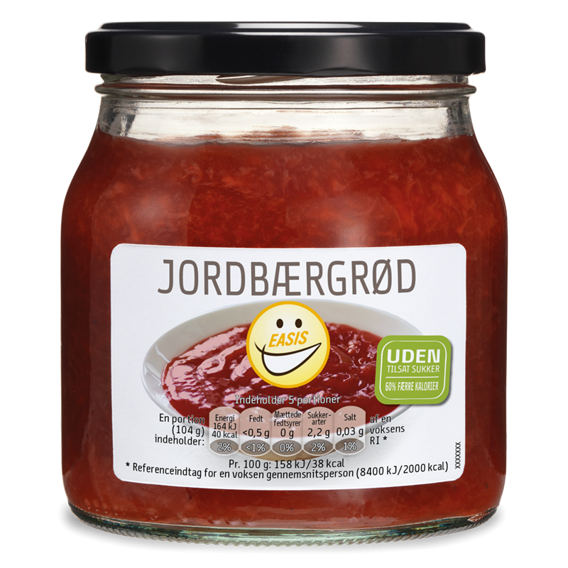 PRELJEV JAGODA bez dodanog šečera s komadićima voća