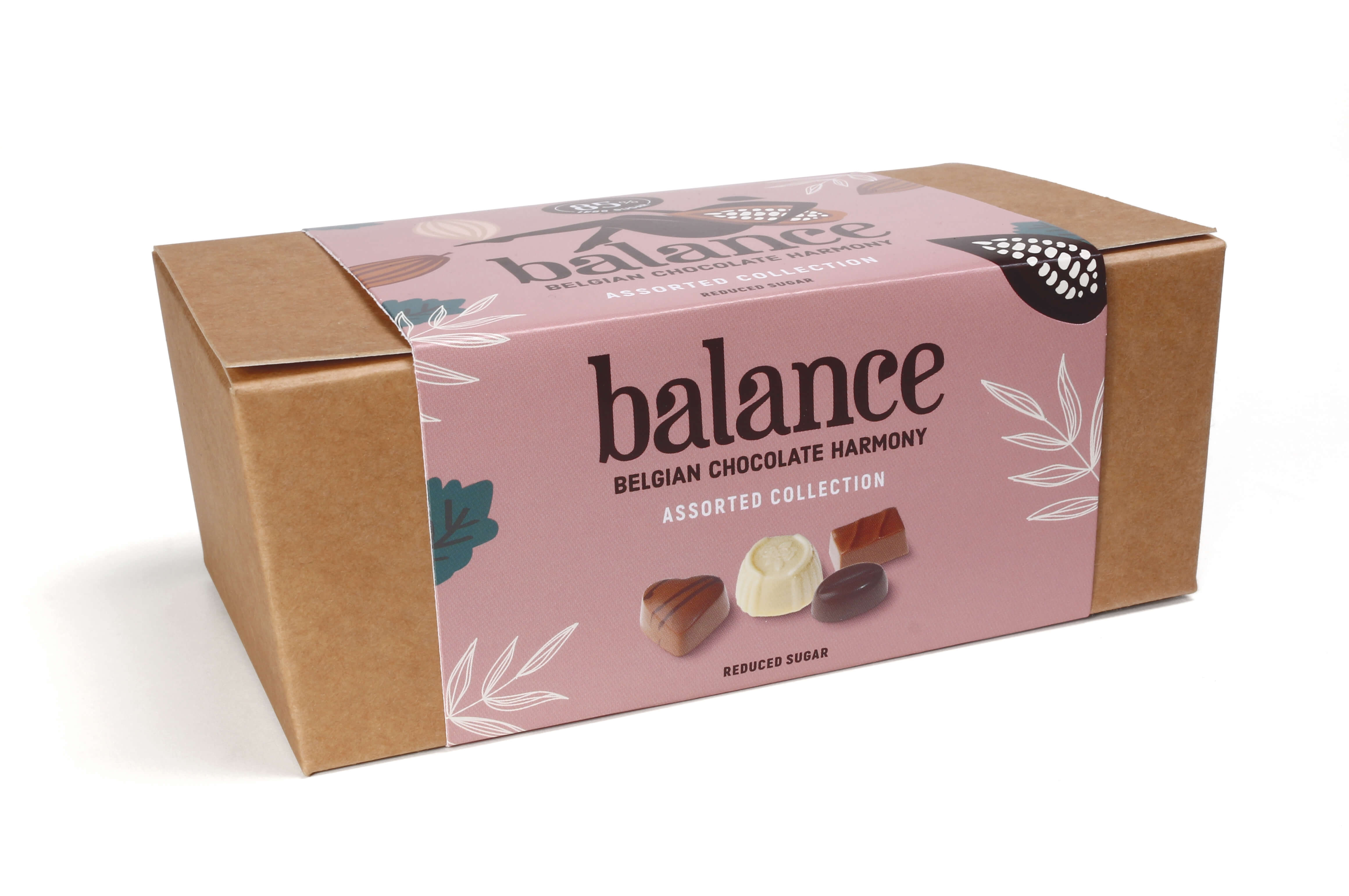 Bonboniera brez dodanega sladkorja - čokoladni pralineji