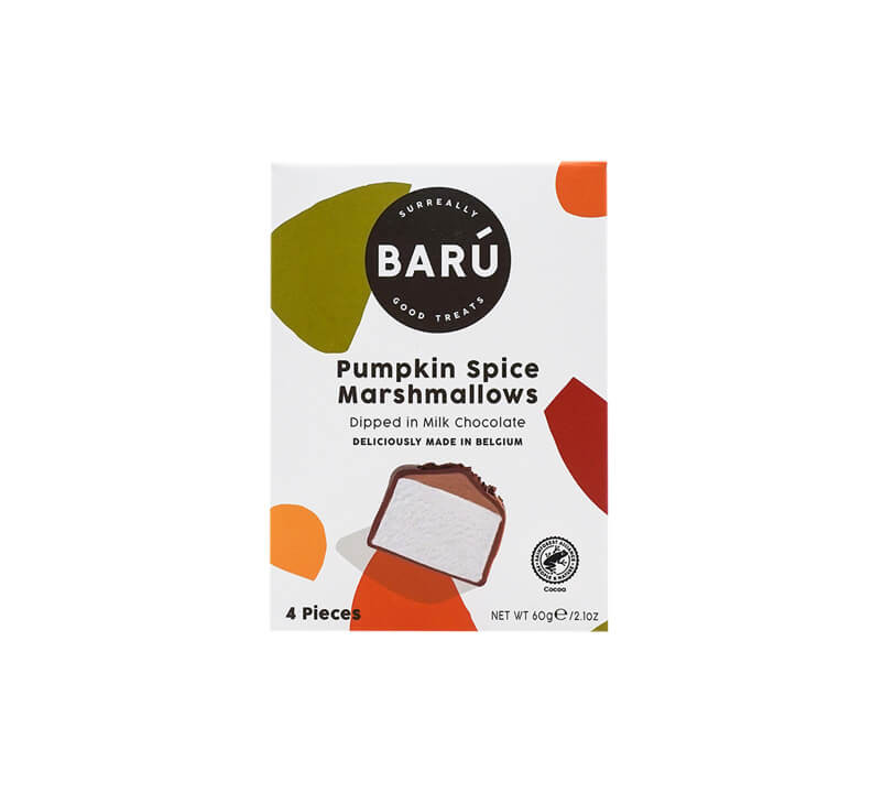 Čokoladni marshmallowi preliveni mliječnom čokoladom i pumpkin spice mješavinom začina