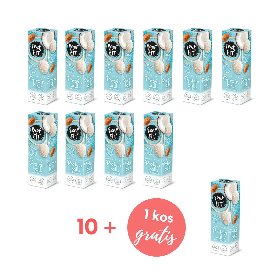 Proteinske KOKOS KUGLICE 10+1 GRATIS 