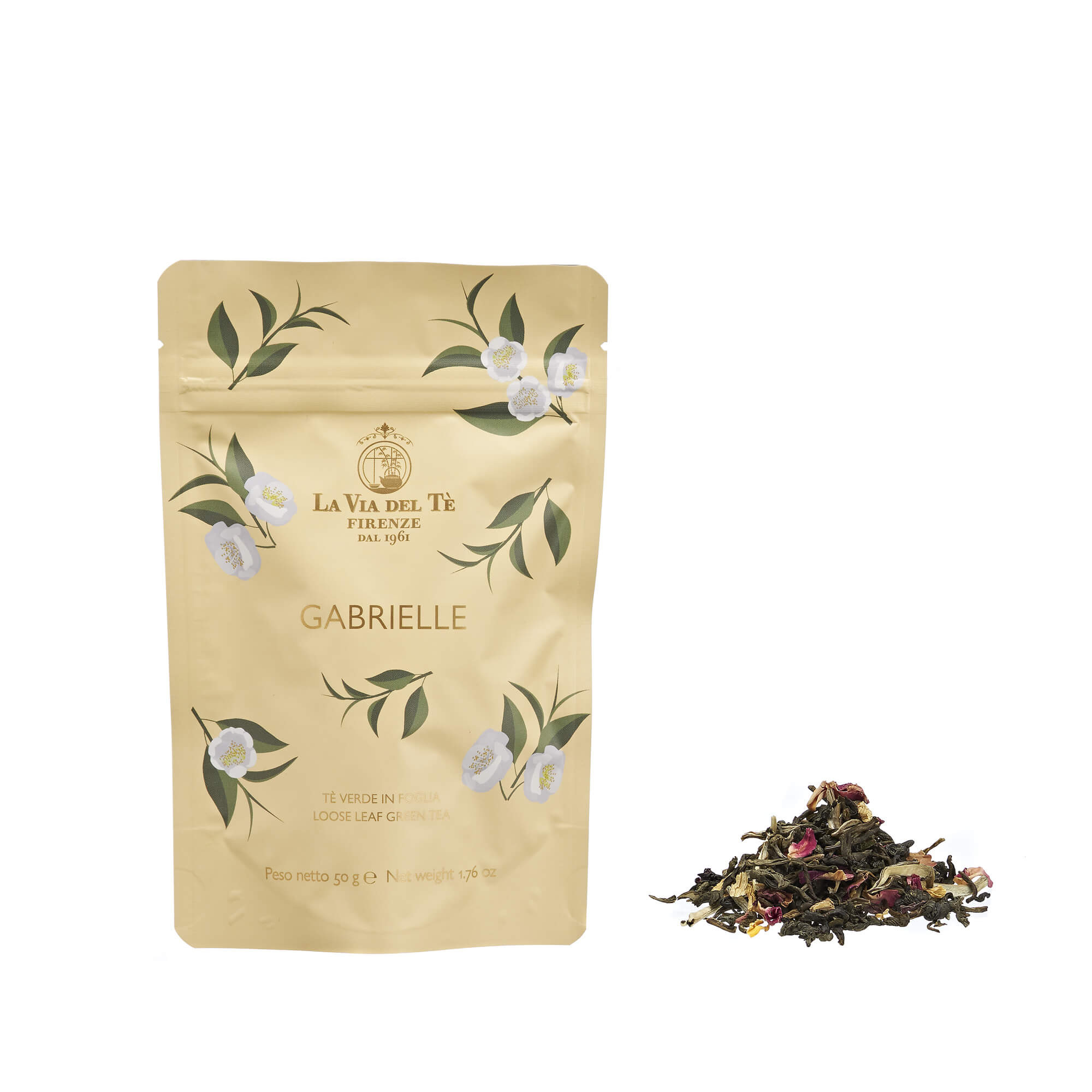 Mješavina zelenog i bijelog aromatiziranog čaja