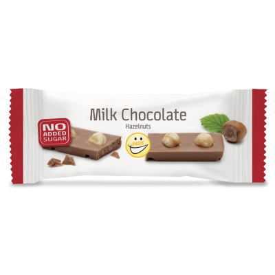 ČOKOLADNA PLOČICA mliječna cijeli lješnjaci 24g