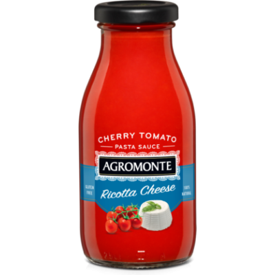OMAKA ZA TESTENINE češnjevi paradižniki in ricotta 260g